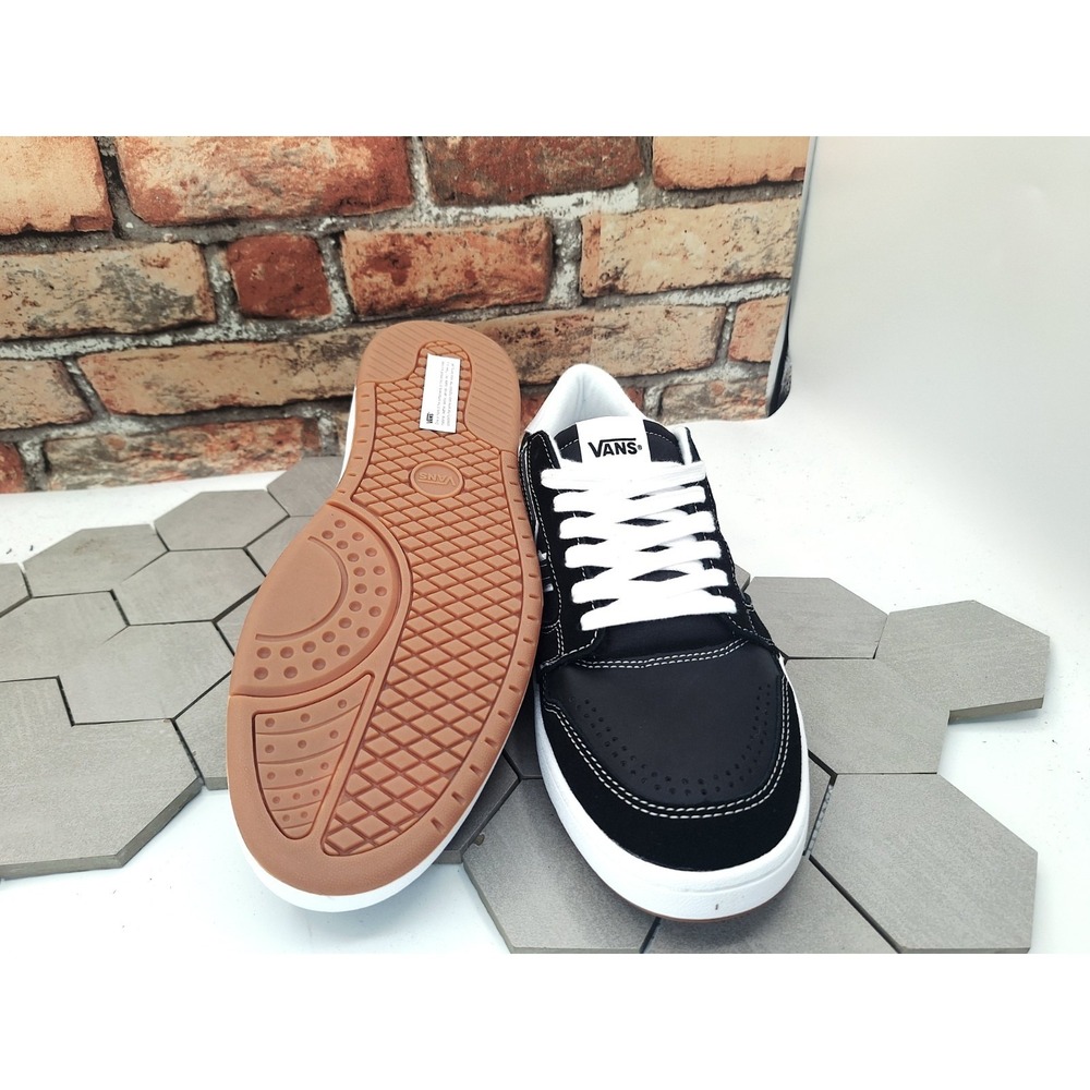 Vans Lowland 2.0 Men's Sneakers Black White Gum Size 11 US New 2024 - Picture 6 of 10